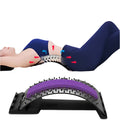 SpineFlex Back Stretcher – Adjustable Lumbar Decompression and Acupressure Device for Pain Relief