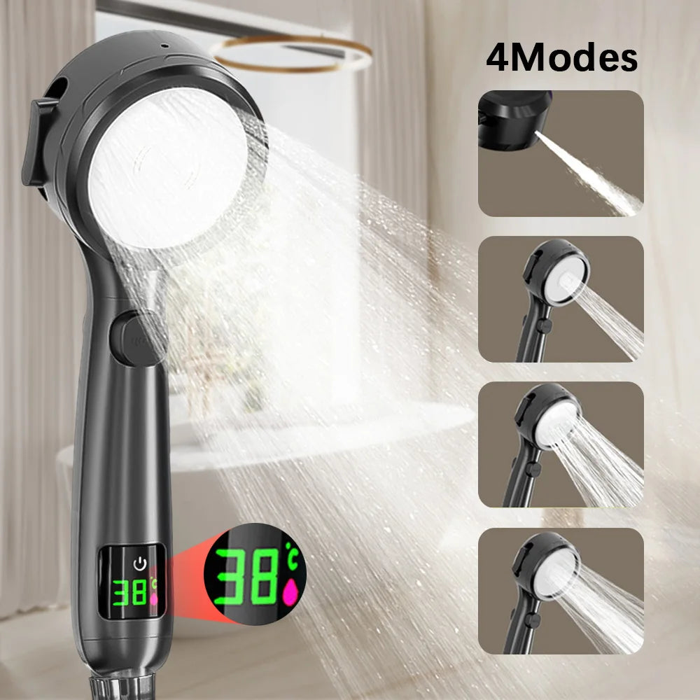 HydroFlow 4-Mode Handheld Shower