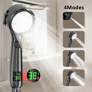 HydroFlow 4-Mode Handheld Shower