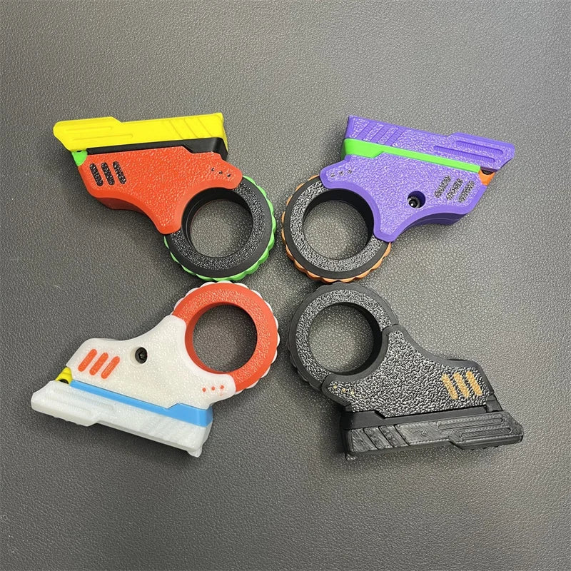 FidgetFire Push Card Blaster