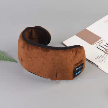 DreamTune Bluetooth Sleep Mask – Blackout Eye Mask with Built-In Headphones & Mic